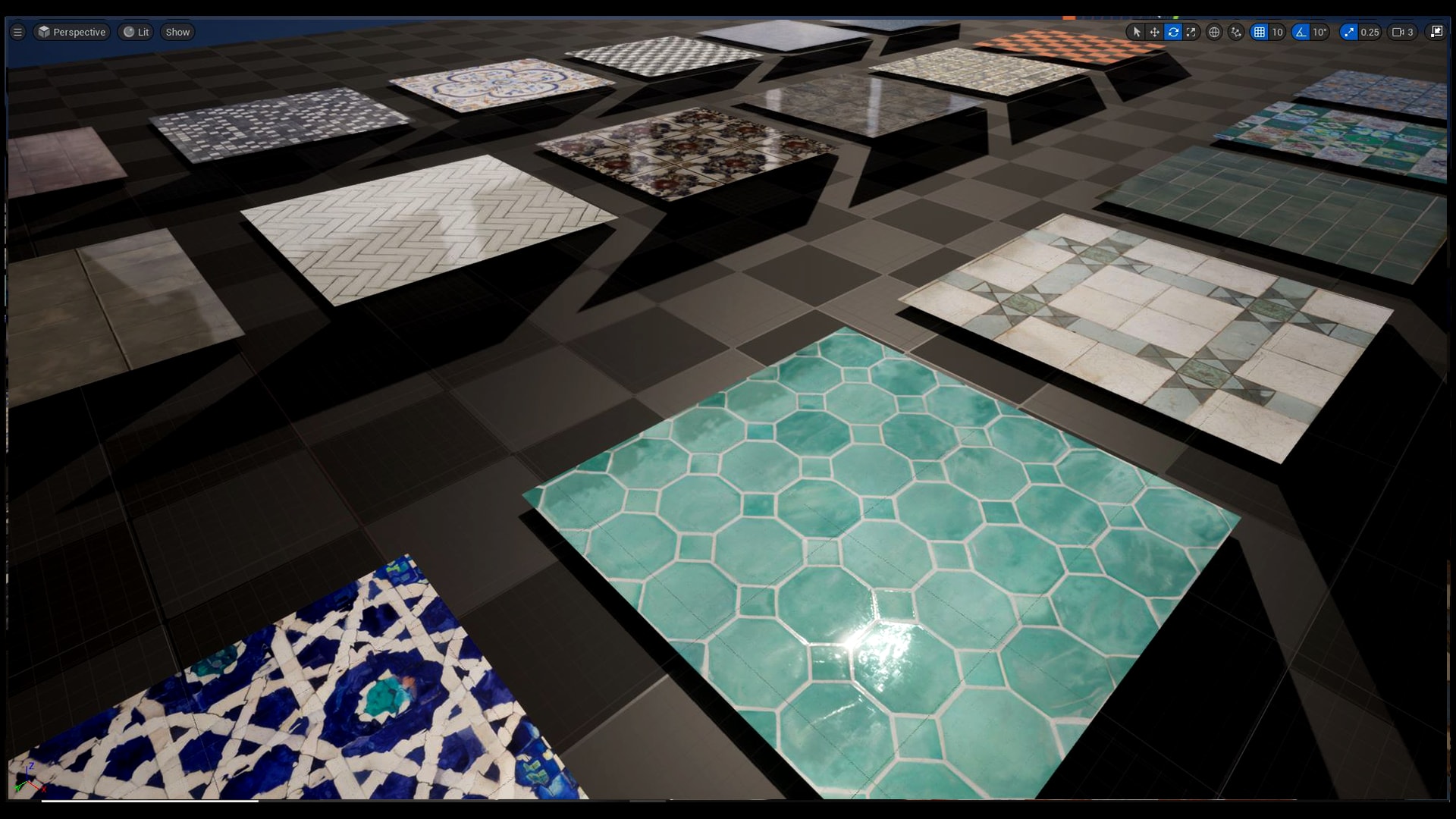 tile material PBR 30